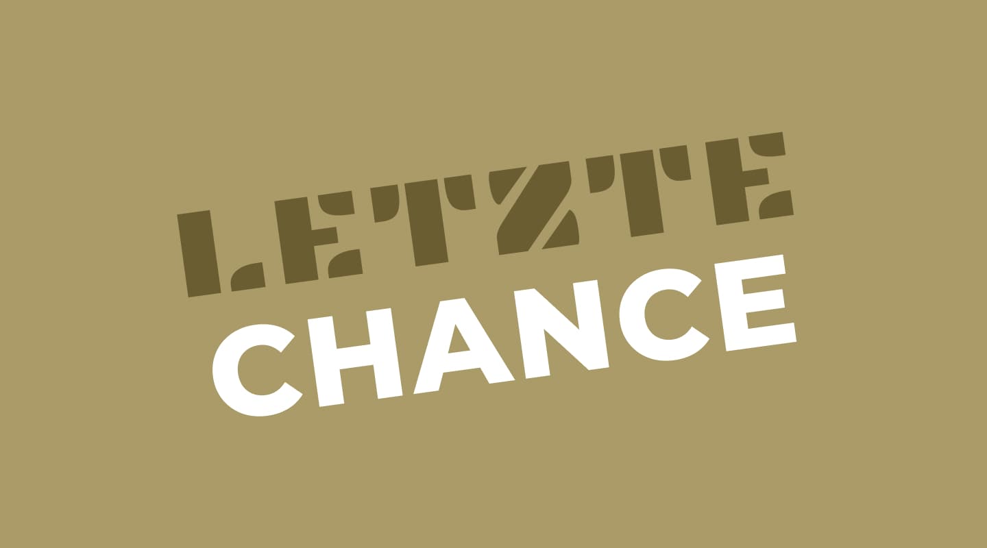 #LetzteChance