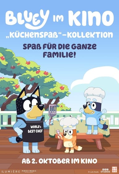 Bluey im Kino: "Küchenspaß"-Kollektion Poster